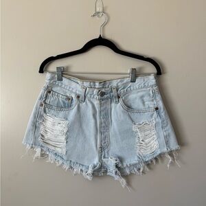 Vintage Levi Thrasher Jean Shorts - 12th Tribe